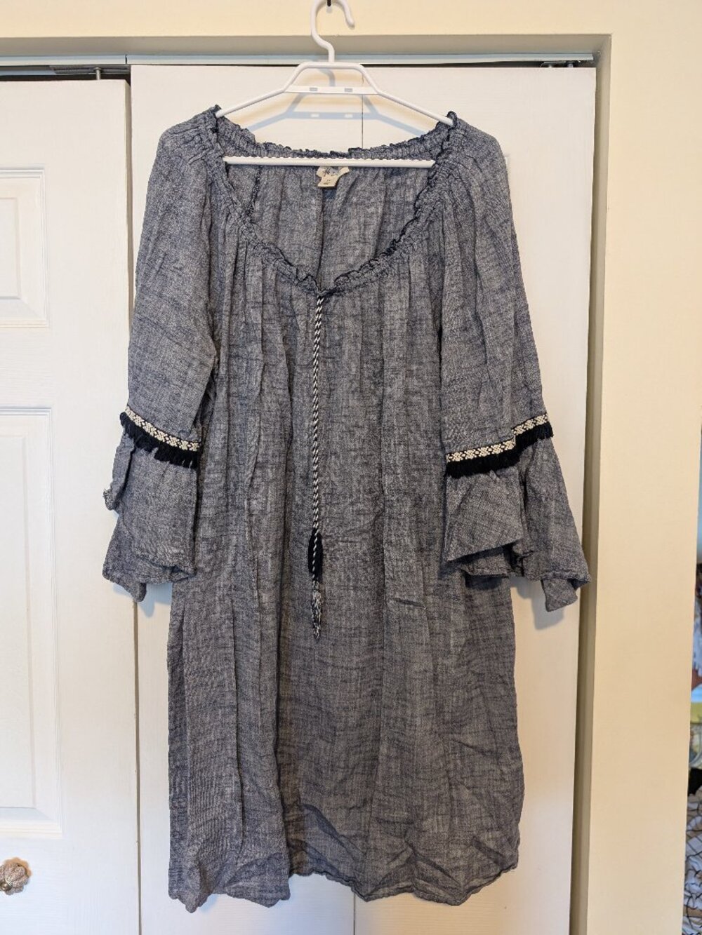 Boho Bell Sleeve Style and Co. Dress